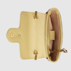 Alternative view of Túi Gucci GG Marmont 'Blue Dark Red' Leather 574969-1X5DG-4179