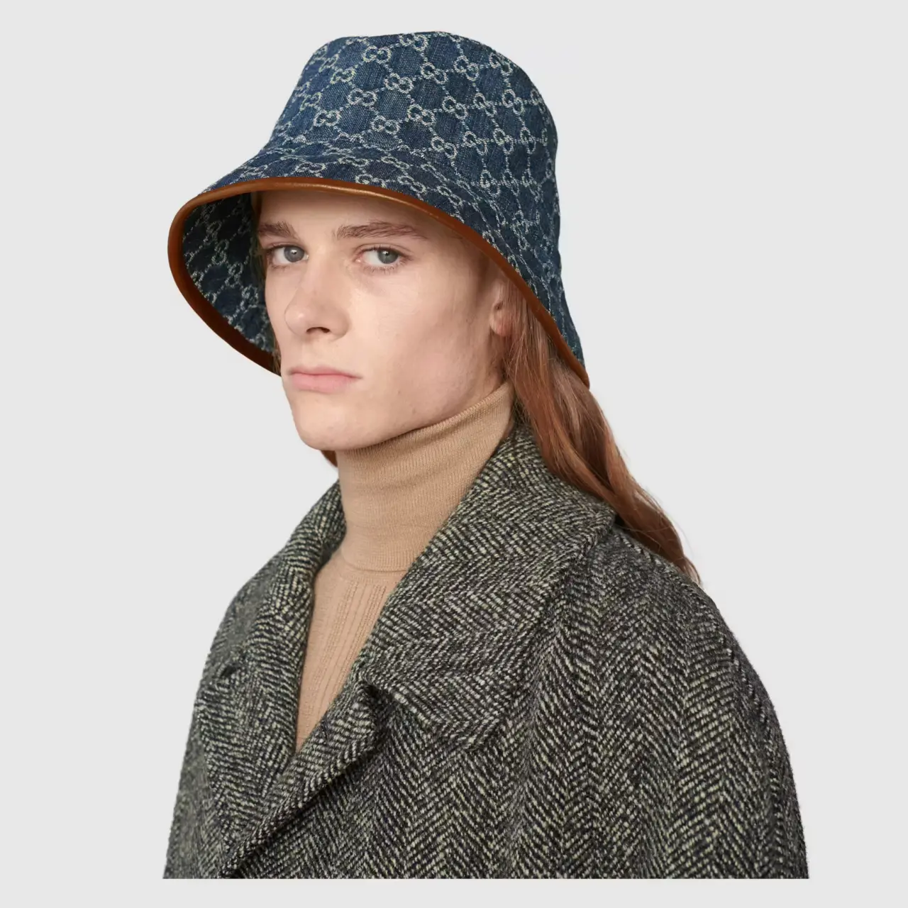 Mu Gucci GG Canvas Bucket 'Blue' 576371-4HAC3-4264