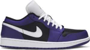 Giày Nike Air Jordan 1 Low "Purple Black" 553558-501