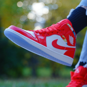 Alternative view of Giày Nike Air Jordan 1 Mid SE 'Barcelona Sweater' DC7294-600