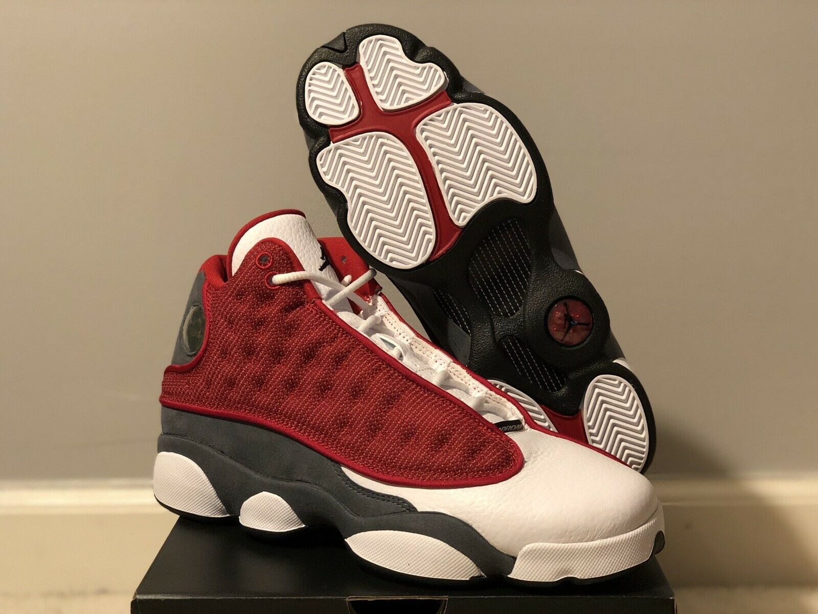 Giày Nike Air Jordan 13 Retro GS 'Red Flint' 884129-600 - Ảnh 3