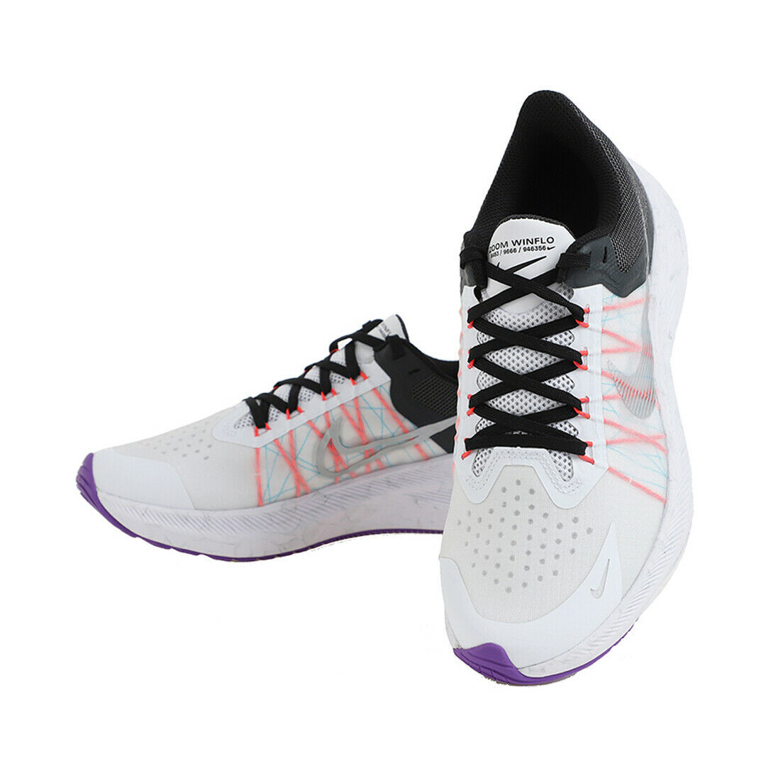 Giày Nike Wmns Zoom Winflo 8 'White Black' CW3421-103 - Ảnh 5
