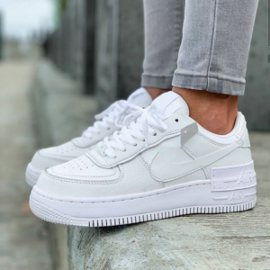 Alternative view of Giày Nike Air Force 1 Shadow 'Triple White' CI0919-100
