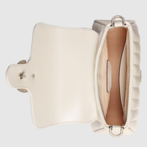 Alternative view of Túi Gucci GG Marmont Mini Top Handle White Leather ‎583571-UM8AN-9022