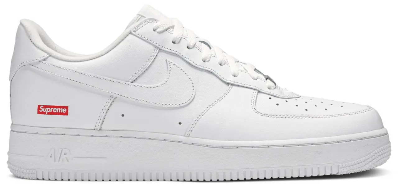 Giày Nike Air Force 1 Low Supreme "White" CU9225-100