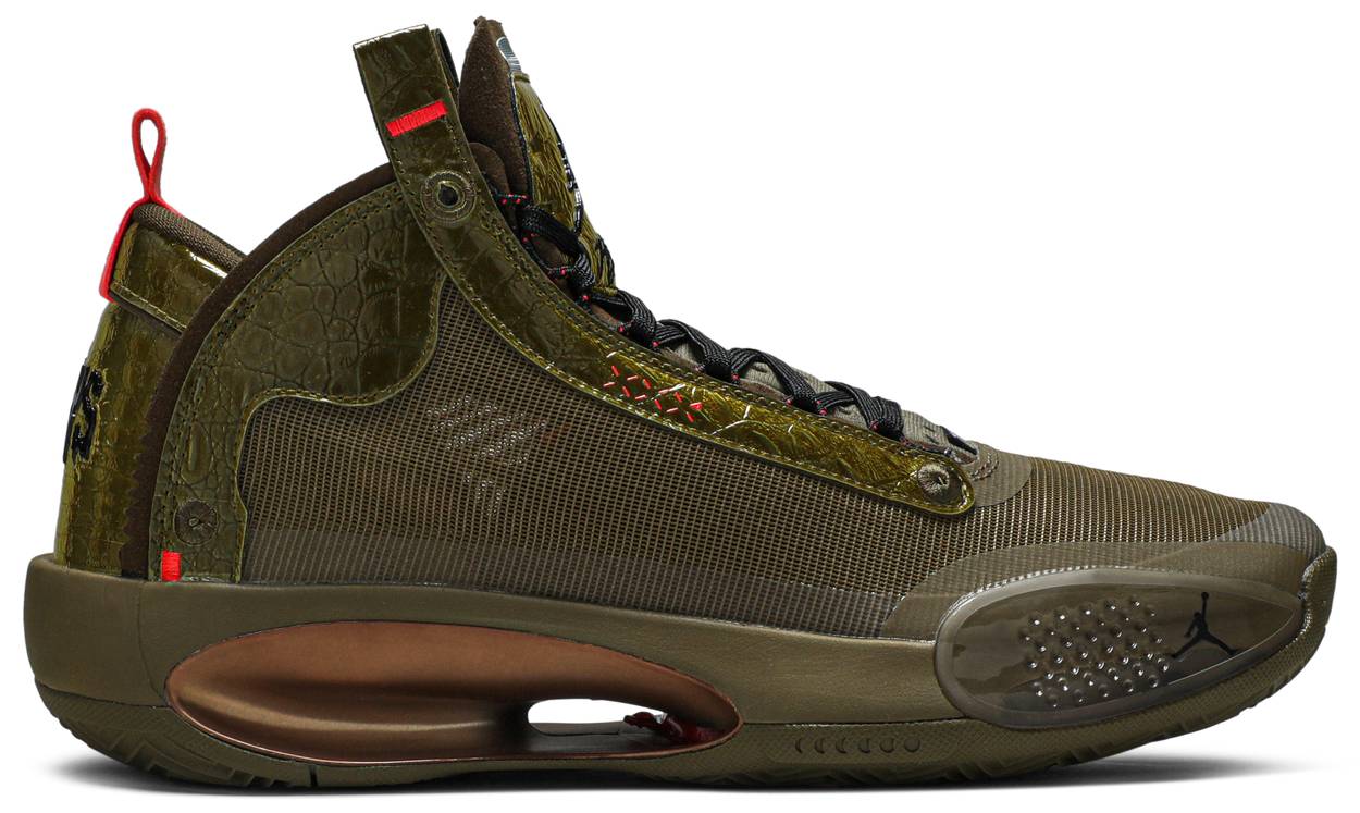 Giày Zion Williamson x Air Jordan 34 'Bayou Boys' DA1897-300