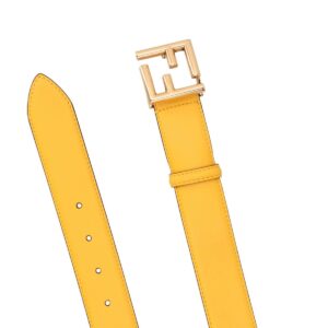 Alternative view of Thắt Lưng Fendi Women's Yellow Leather Belt 8C0649AAIWF1EYI