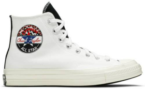 Giày Converse Chuck 70 Hi 'Logo Play White Rush Blue' 166747C