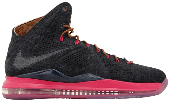 Giày Nike LeBron 10 EXT Denim QS 'Denim' 597806-400