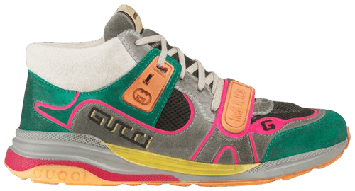 Giày Gucci Ultrapace Mid 'Green Teal' 598132-0PVZ0-3185