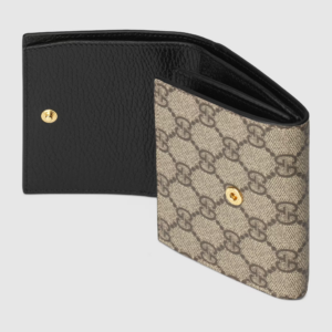 Vi Gucci Marmont Medium Wallet 'Black' 598587-17WAG-1283