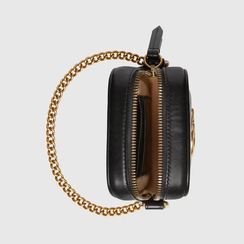 Alternative view of Túi Gucci GG Marmont Mini Black Leather ‎598597-DTDCT-1000