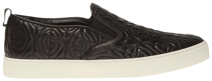 Giày Gucci G Rhombus Slip-On 'Black Quilted' 598868-0R0B0-1075