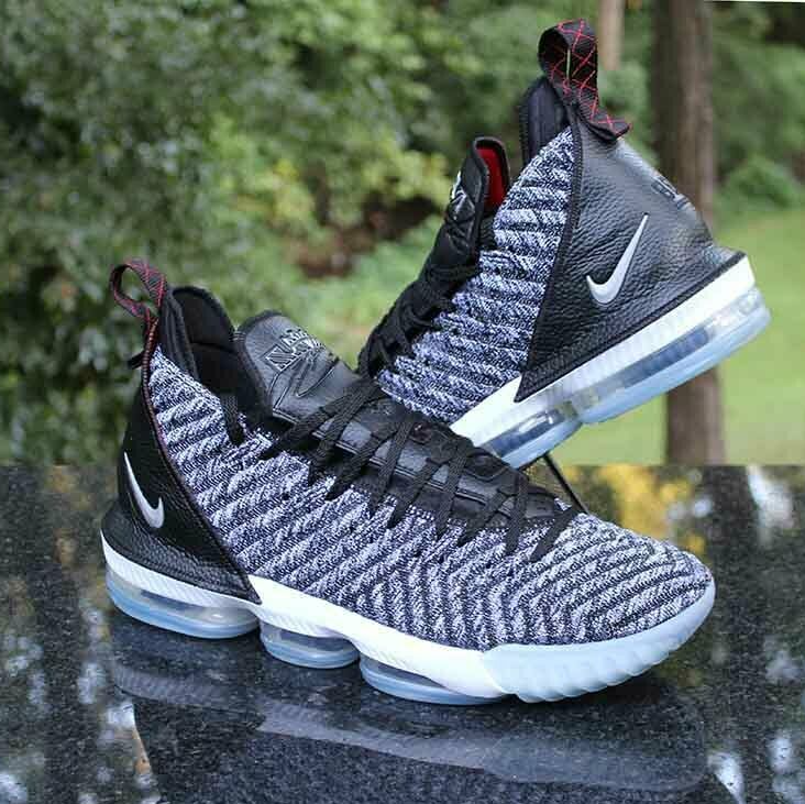 Giày Nike LeBron 16 EP 'Oreo' AO2595-006 - Ảnh 4