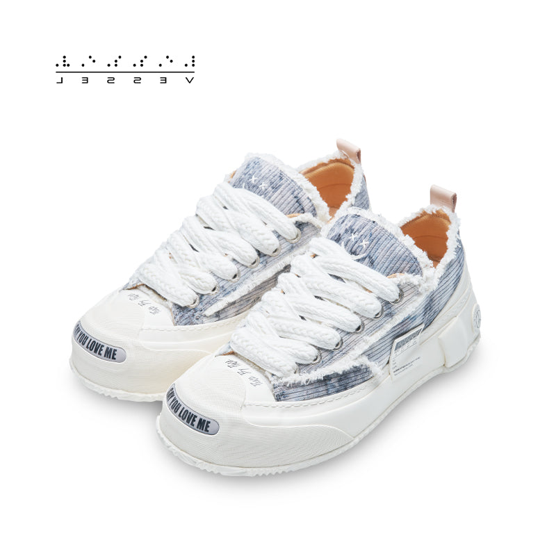 Giay xVESSEL G.O.P. 2.0 MARSHMALLOW Lows 'Corduroy Gray Tie-dye' F22X94G