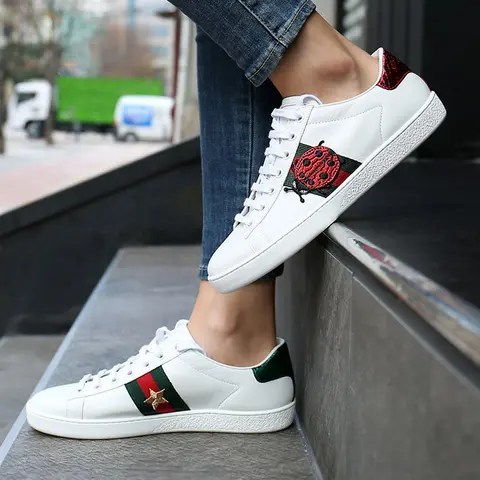 Alternative view of Giày Gucci Wmns Ace 'Pineapple' 431920-A38G0-9064
