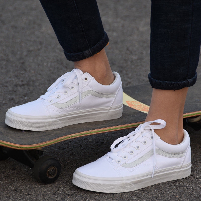 Giày Vans Old Skool 'True White' VN000D3HW00 - Ảnh 3