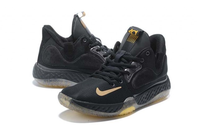 Giày Nike KD Trey 5 VII 'Dark Grey Metallic Gold' AT1200-003 - Ảnh 7