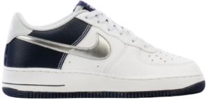 Giay Nike Air Force 1 Low GS 'White Navy' DQ6048-100