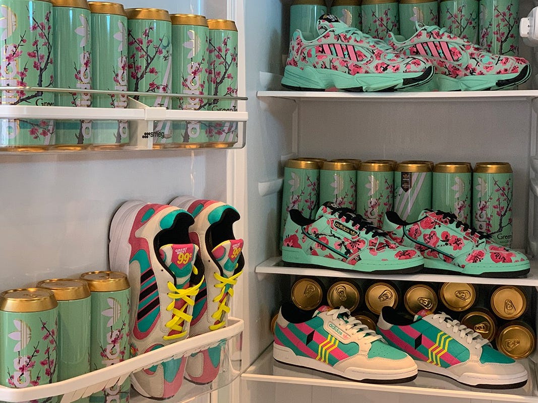 Giày Adidas Arizona x Yung 1 'Ice Tea With Lemon Flavor' FU7787 - Ảnh 3