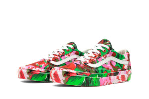 Alternative view of Giày Kenzo x Vans OG Old Skool LX "Floral Red" VN0A4P3X02G