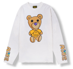 Áo Drew House Theodore LS Tee Off White