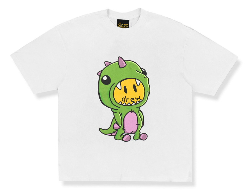 Áo Drew House Dinodrew SS White Tee