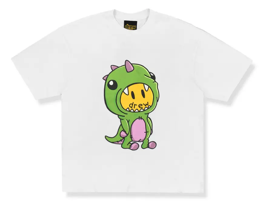 Áo Drew House Dinodrew SS White Tee