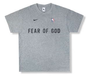 Áo Nike X Fear Of God x NBA NRG Tee Grey CU4699 063