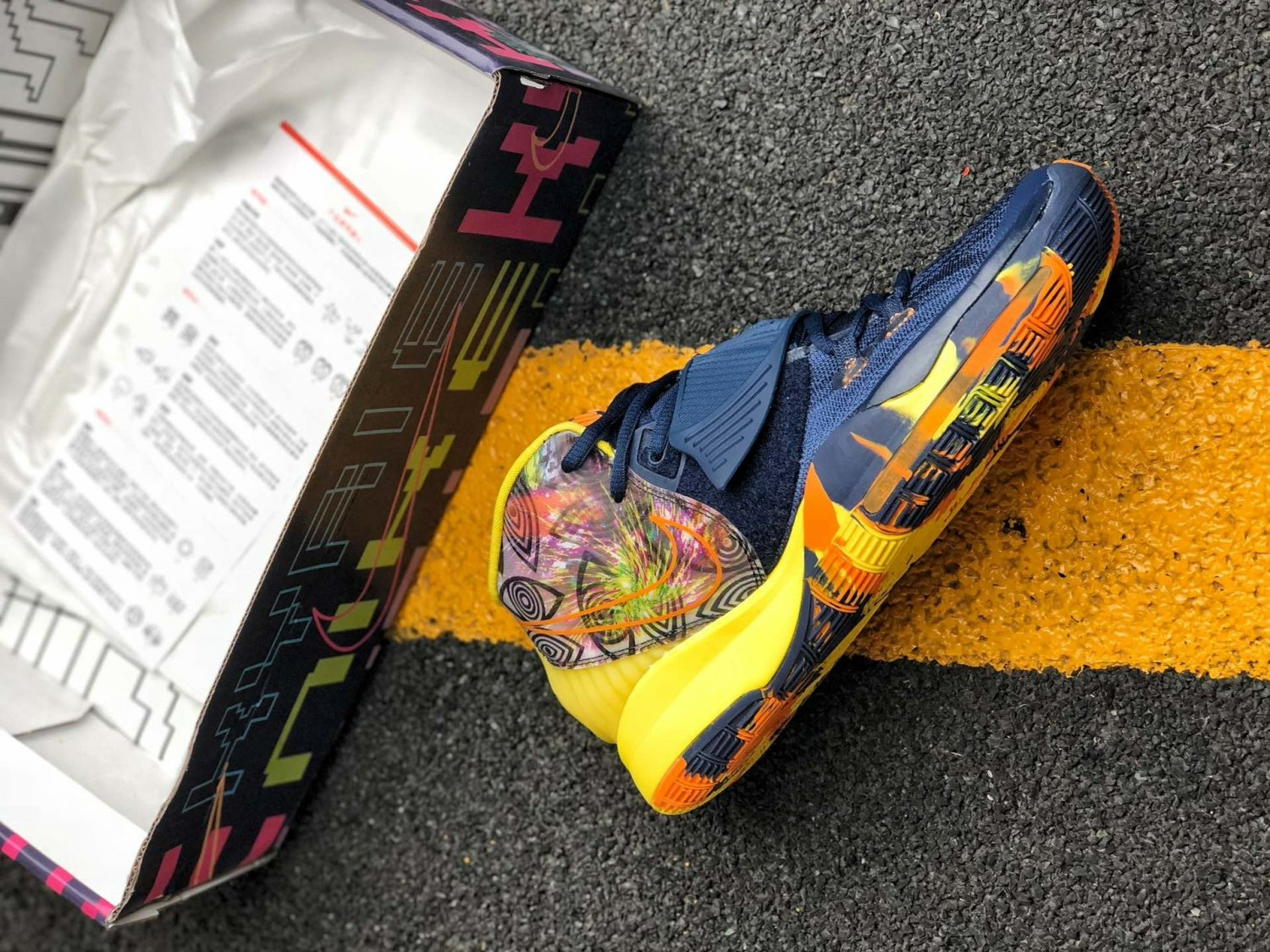 Giày Nike Kyrie 6 Preheat 'Taipei' CQ7634-401 - Ảnh 6