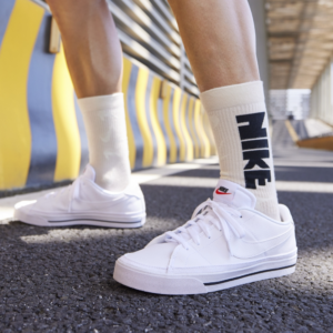 Alternative view of Giày Nike Court Legacy Next Nature 'White Black' DH3162-101