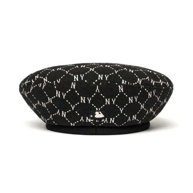 Alternative view of Mũ MLB Monogram Diamond Wool Beret 3ACBB0616-50BKS
