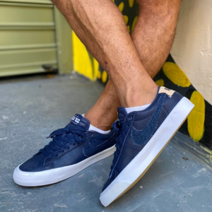 Alternative view of Giày Nike  Zoom Blazer Low 'Dark Blue' DM8890-400
