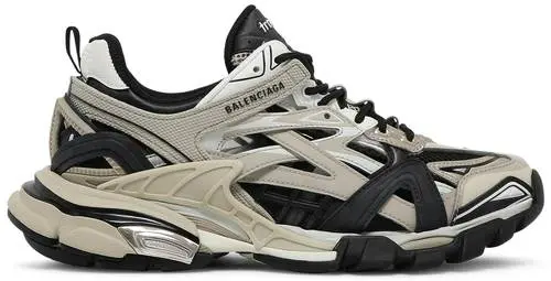 Giày Balenciaga Track.2 Sneaker 'Beige Black' 568614-W2GN3-8071