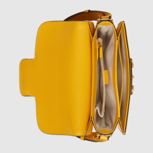 Alternative view of Túi Gucci Horsebit 1955 Small Blue And Yellow Leather 602204-UGMBG-4282