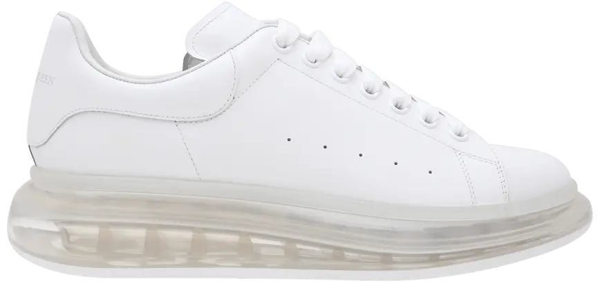 Giày Alexander McQueen Oversized Sneaker 'Clear Sole White' 604232-WHX98-9000