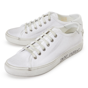 Giay Saint Laurent Malibu 'White' 606446-GUZ20-9030