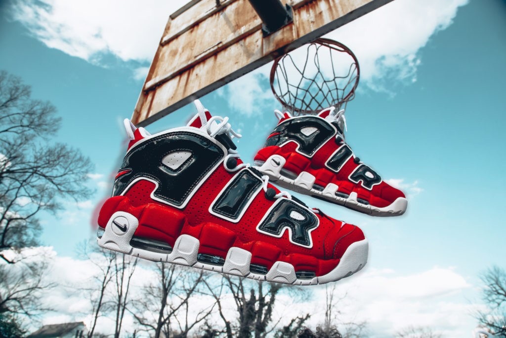 Giày Nike Air More Uptempo 'Bulls' 2021 921948-600 - Ảnh 2