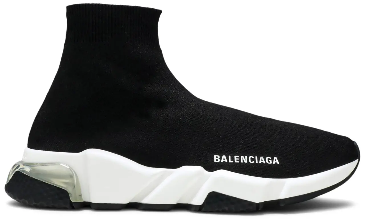 Giày Balenciaga Wmns Speed Trainer 'Clearsole Black Clear' 607543-W05GG-1010