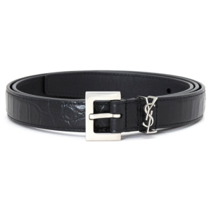 Alternative view of Thắt lưng Saint Laurent Monogram Crocodile 612616-DZE0E-1000