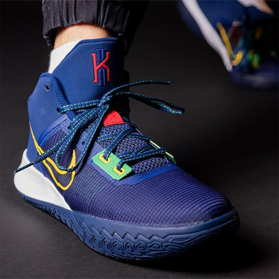 Giày Nike Kyrie Flytrap 4 'Blue Void Yellow' CT1972-400 - Ảnh 3