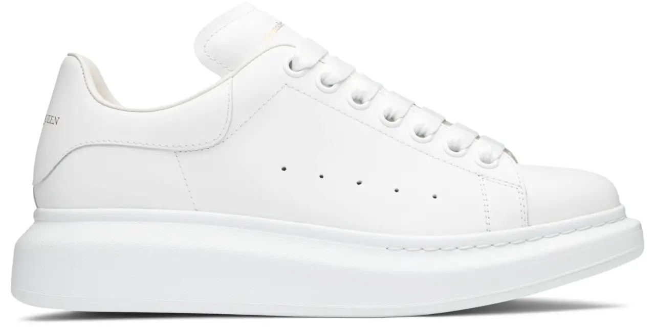 Giày Alexander McQueen Wmns Oversized Sneaker 'White' 553770-WHGP0-9000