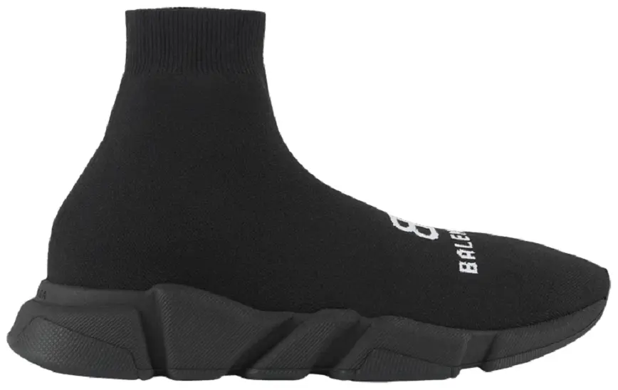 Giày Balenciaga Wmns Recycled Speed Sneaker 'Black' 617192-W2A51-1000