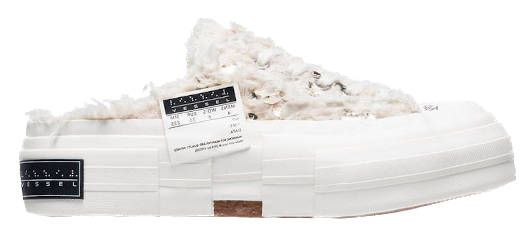 Giay xVESSEL G.O.P. Slip on 'White Gold' F23X02G