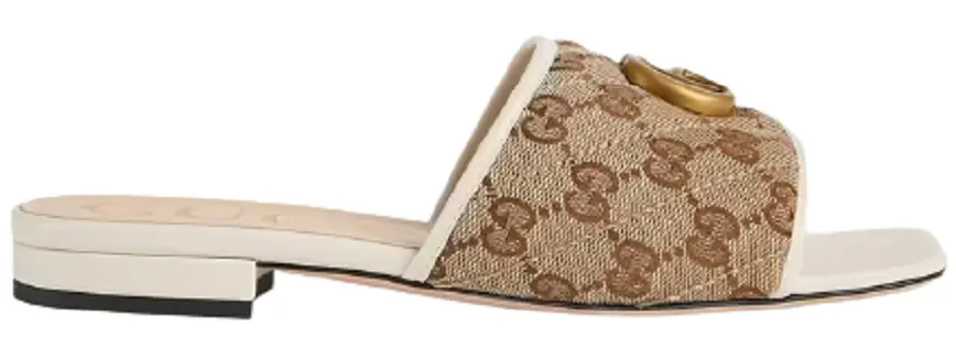 Dép Gucci Women's Slide Sandal with Double G 619893-2HK80-9795
