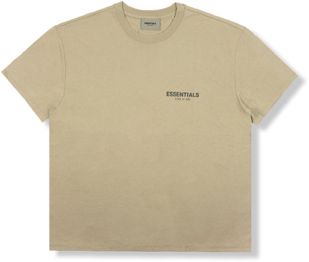 Ao Fear Of God Essentials T Shirt SS21 'Tan'