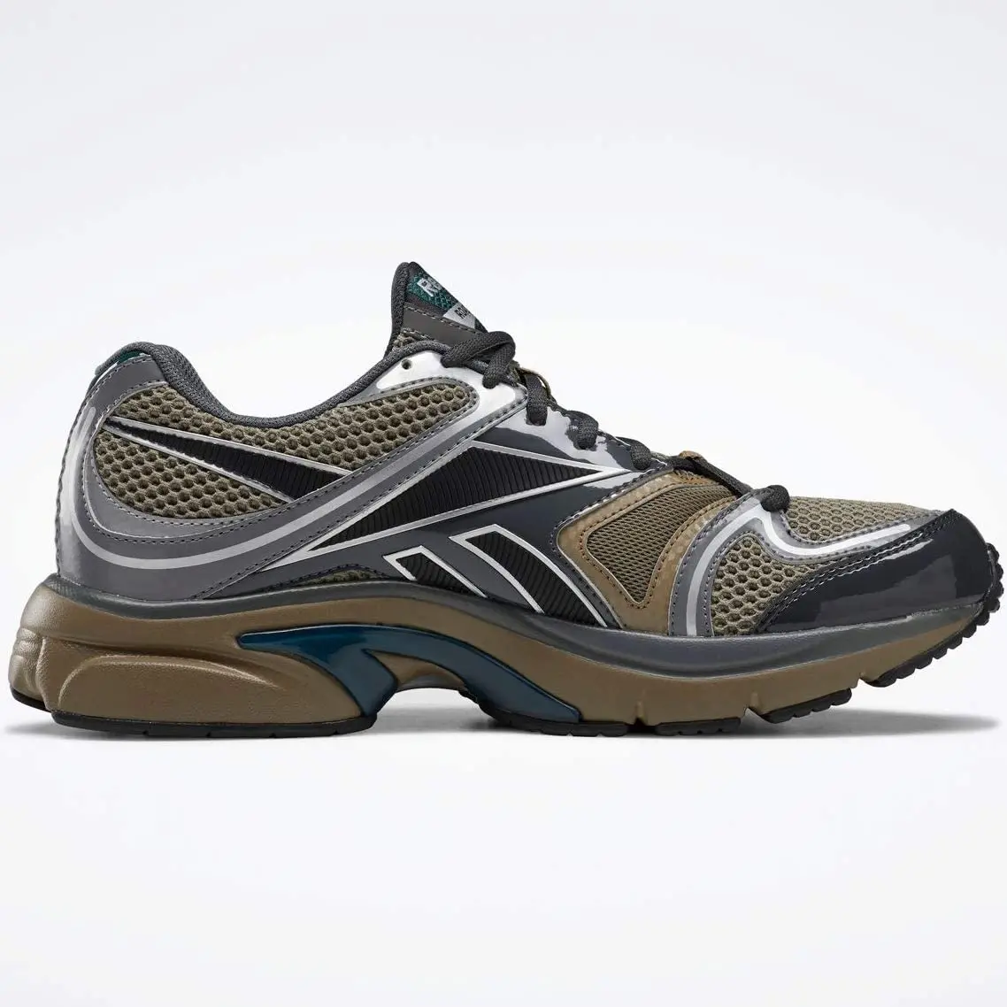 Alternative view of Giày Reebok Premier Road Plus VI 'Gray Green' GZ8609