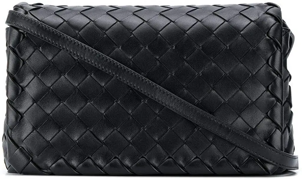 Túi Bottega Veneta Lambskin 'Black' 609231-VCPP-18803