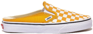 Giày Vans Checkerboard Mule Slip-On Skate Sneakers Shoes Yellow VN0A4P3UWOF