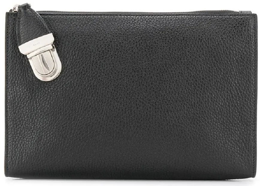 Túi Bally Men's Stein 'Black Leather' 6207773